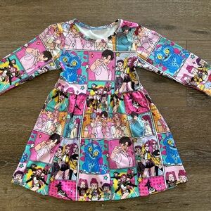 Kpop demon hunter comic Print Dress